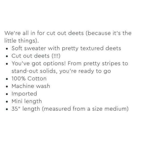 NWT American Eagle cutout sweater dress. XXL - Picture 4 of 4